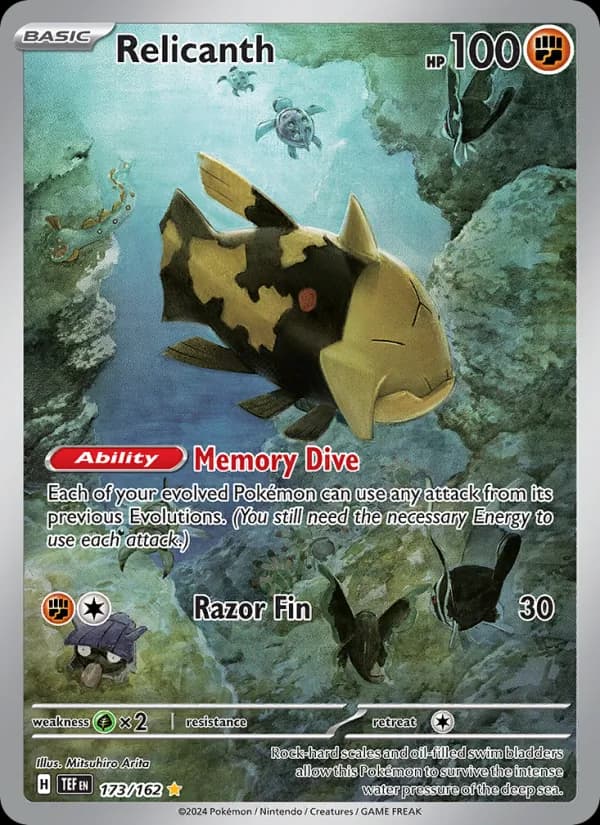 Relicanth 173/162, Temporal Forces