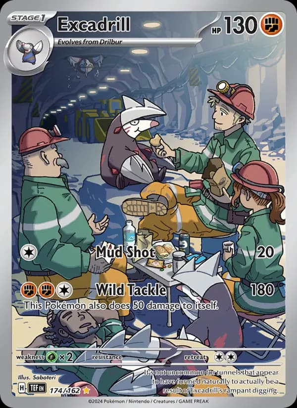 Excadrill 174/162, Temporal Forces