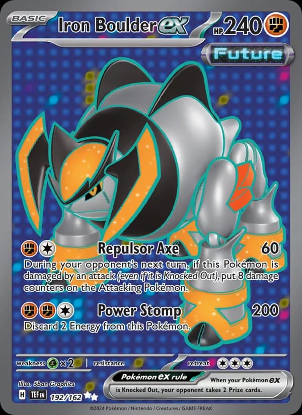 Iron Boulder ex 192/162, Temporal Forces