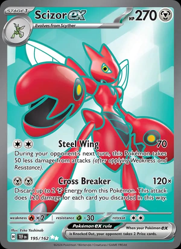 Scizor ex 195/162, Temporal Forces
