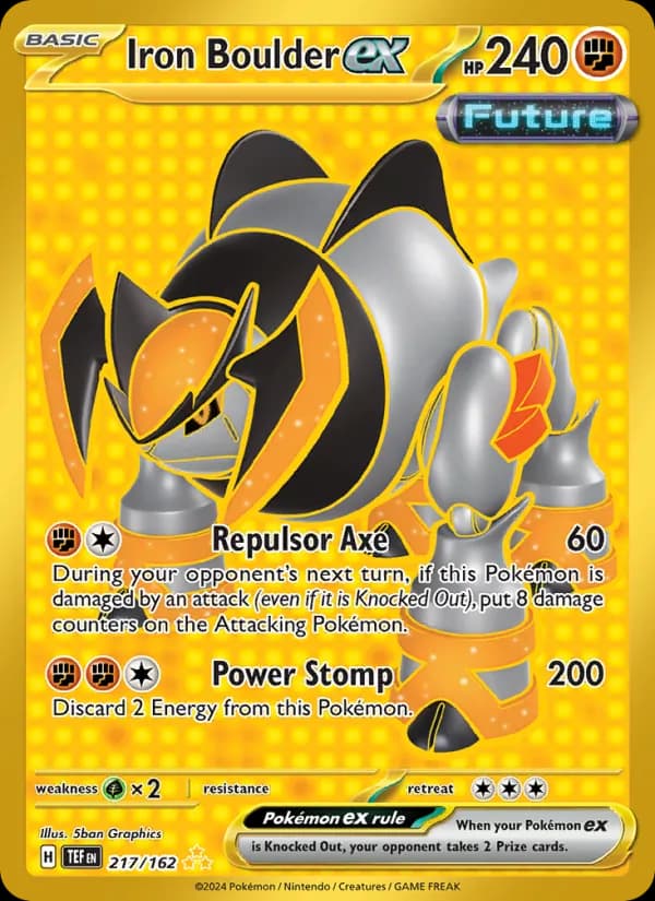 Iron Boulder ex 217/162, Temporal Forces