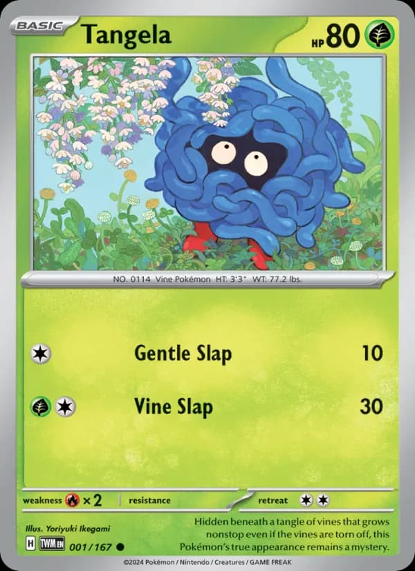 Tangela 001/167, Twilight Masquerade