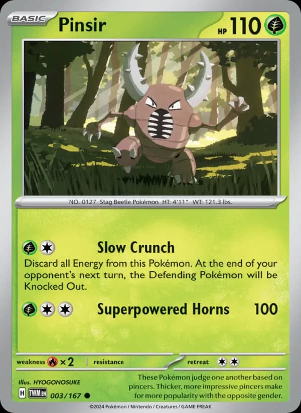 Pinsir 003/167, Twilight Masquerade