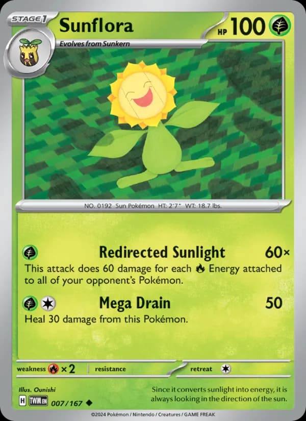 Sunflora 007/167, Twilight Masquerade