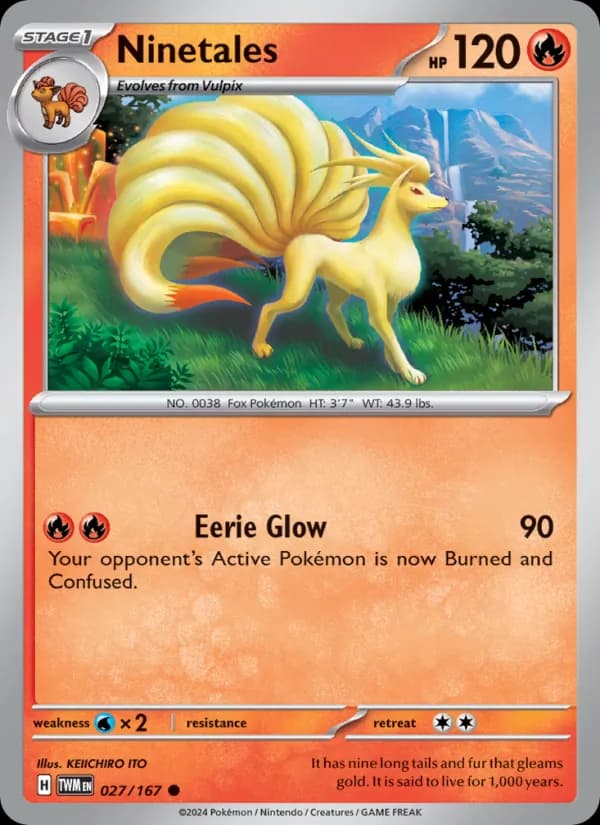 Ninetales 027/167, Twilight Masquerade