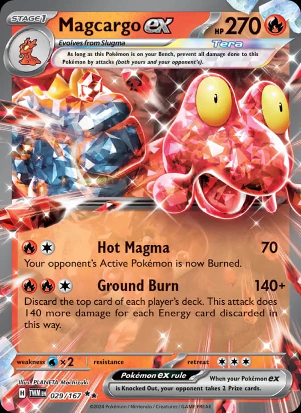 Magcargo ex 029/167, Twilight Masquerade