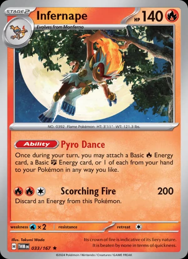 Infernape 033/167, Twilight Masquerade
