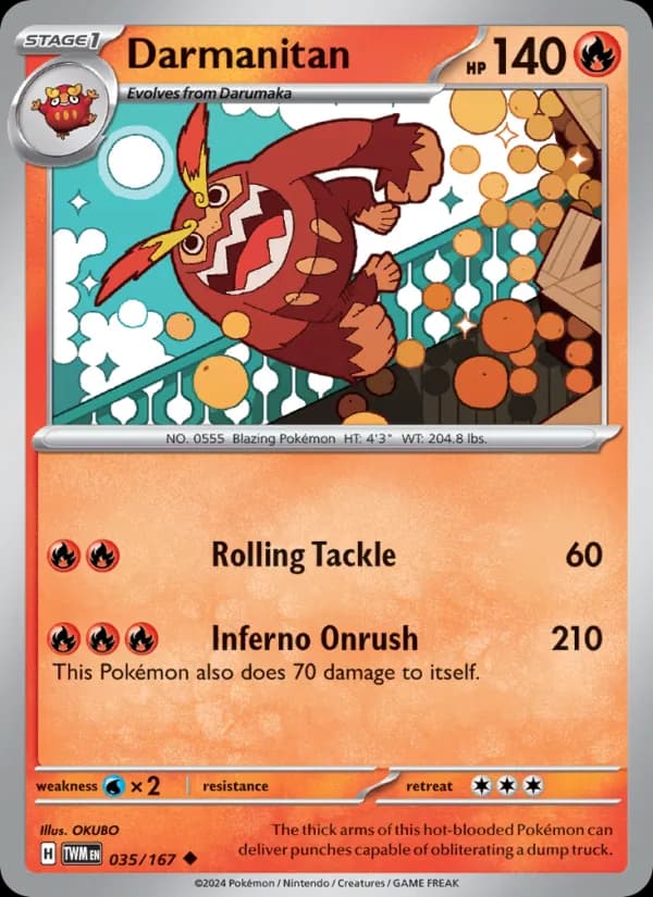 Darmanitan 035/167, Twilight Masquerade