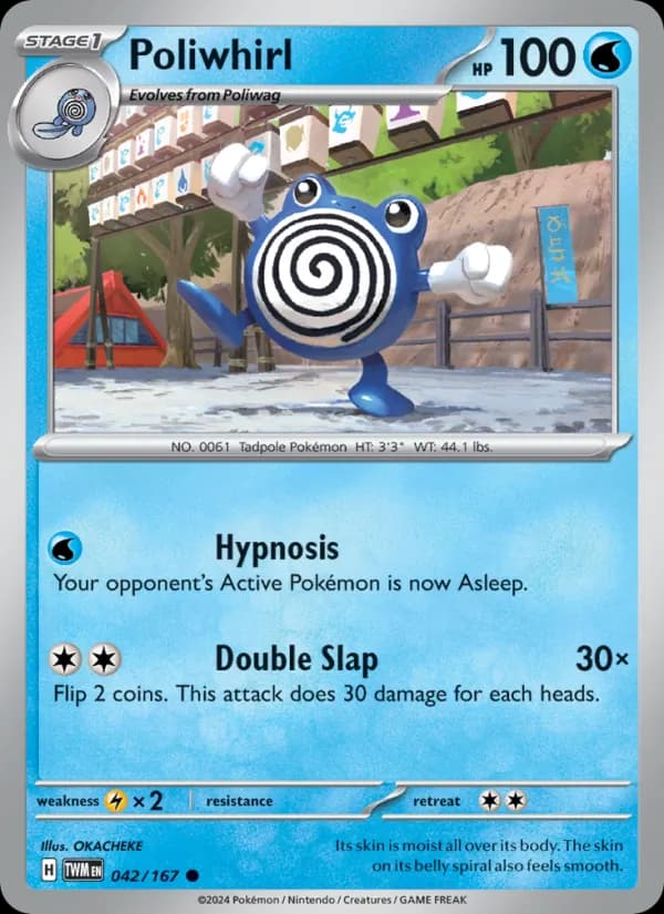 Poliwhirl 042/167, Twilight Masquerade