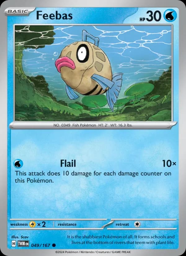 Feebas 049/167, Twilight Masquerade