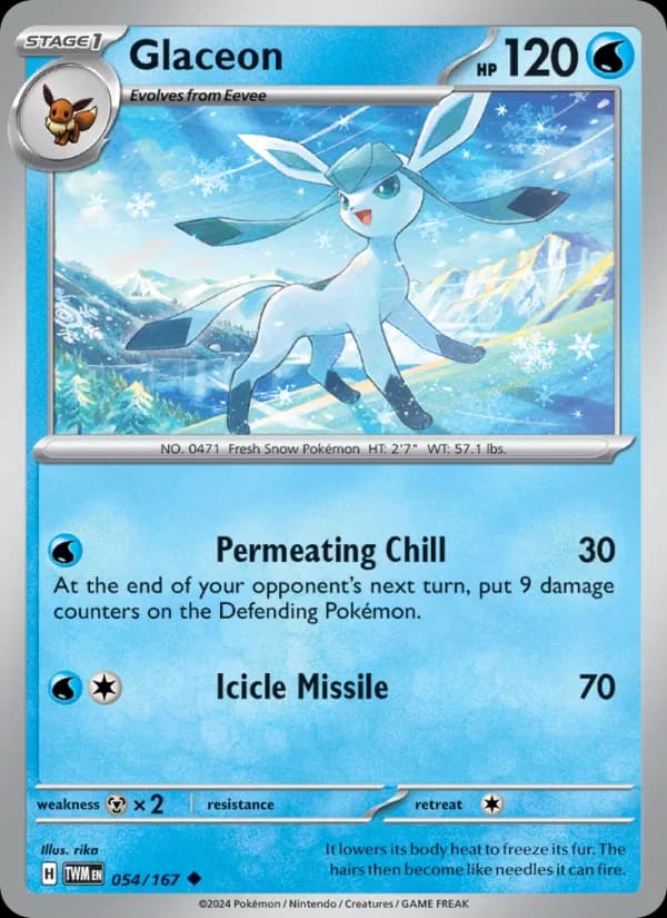Glaceon 054/167, Twilight Masquerade
