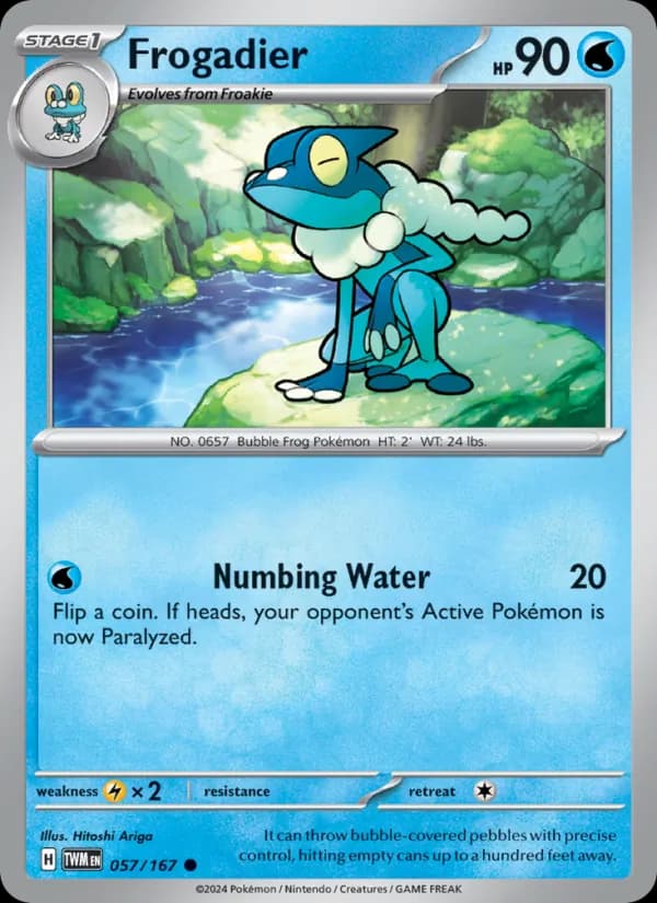 Frogadier 057/167, Twilight Masquerade
