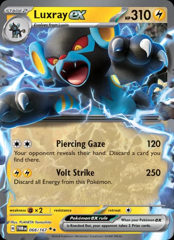 Luxray ex 068/167, Twilight Masquerade