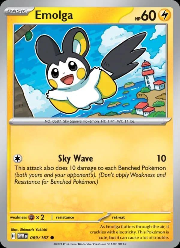 Emolga 069/167, Twilight Masquerade