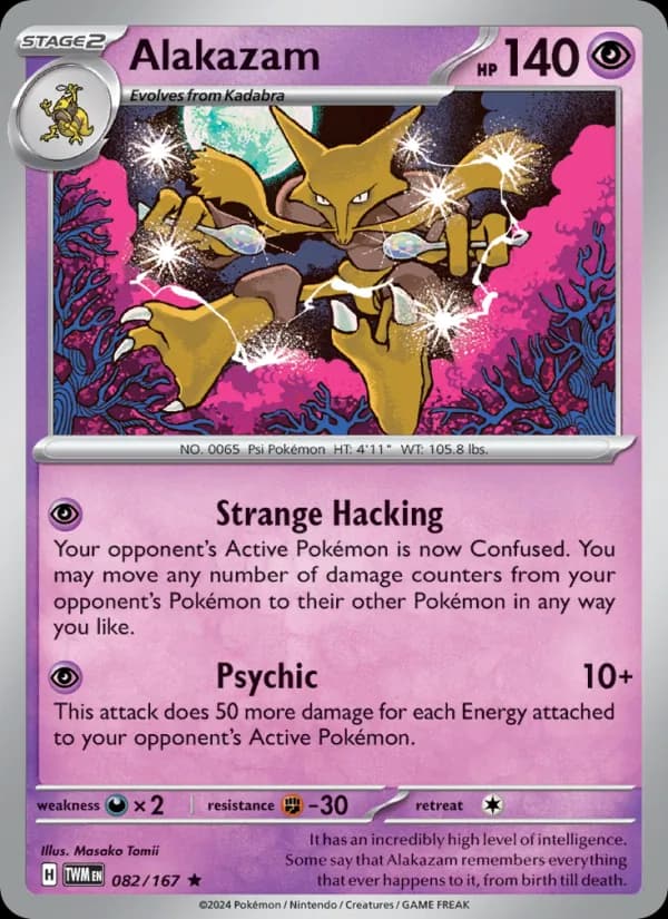 Alakazam 082/167, Twilight Masquerade