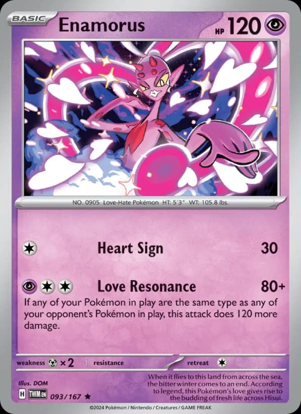 Enamorus 093/167, Twilight Masquerade