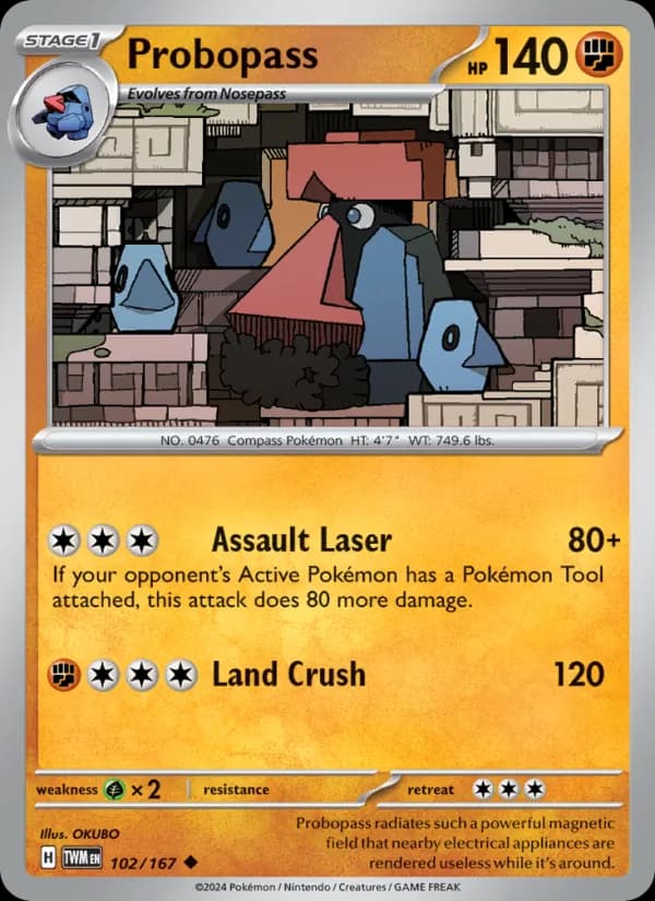 Probopass 102/167, Twilight Masquerade
