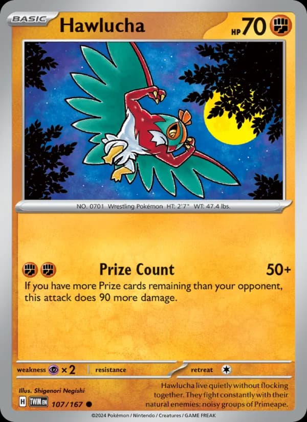 Hawlucha 107/167, Twilight Masquerade