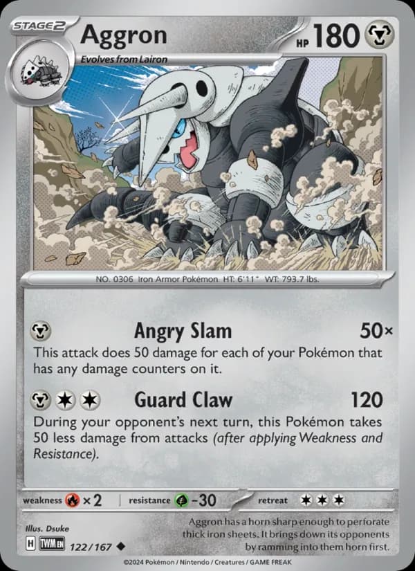 Aggron 122/167, Twilight Masquerade