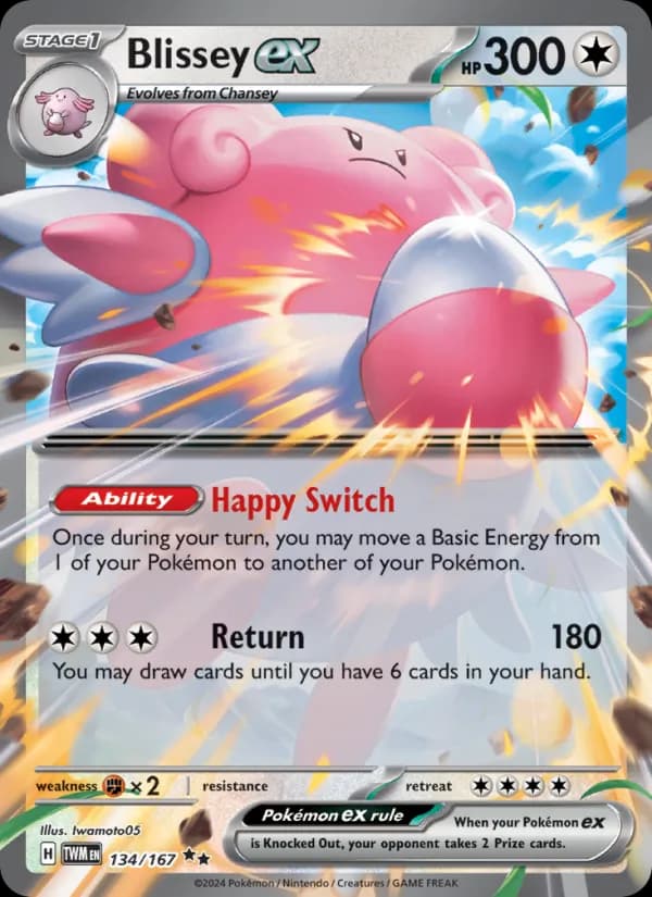 Blissey ex 134/167, Twilight Masquerade