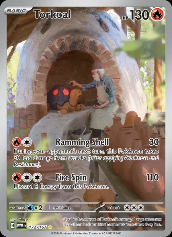 Torkoal 172/167, Twilight Masquerade