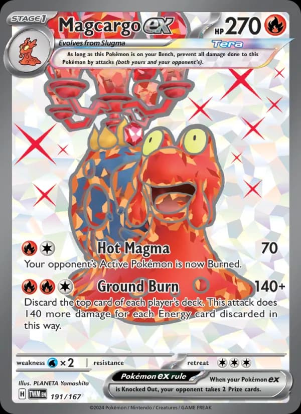 Magcargo ex 191/167, Twilight Masquerade