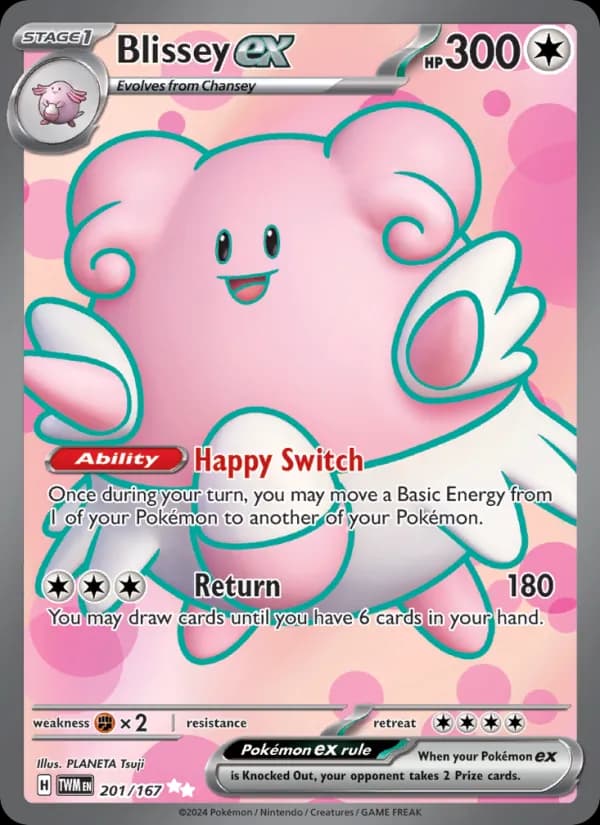 Blissey ex 201/167, Twilight Masquerade