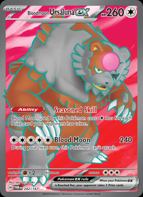 Bloodmoon Ursaluna ex 202/167, Twilight Masquerade