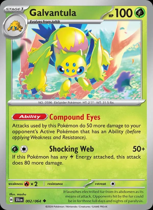 Galvantula 002/64, Shrouded Fable