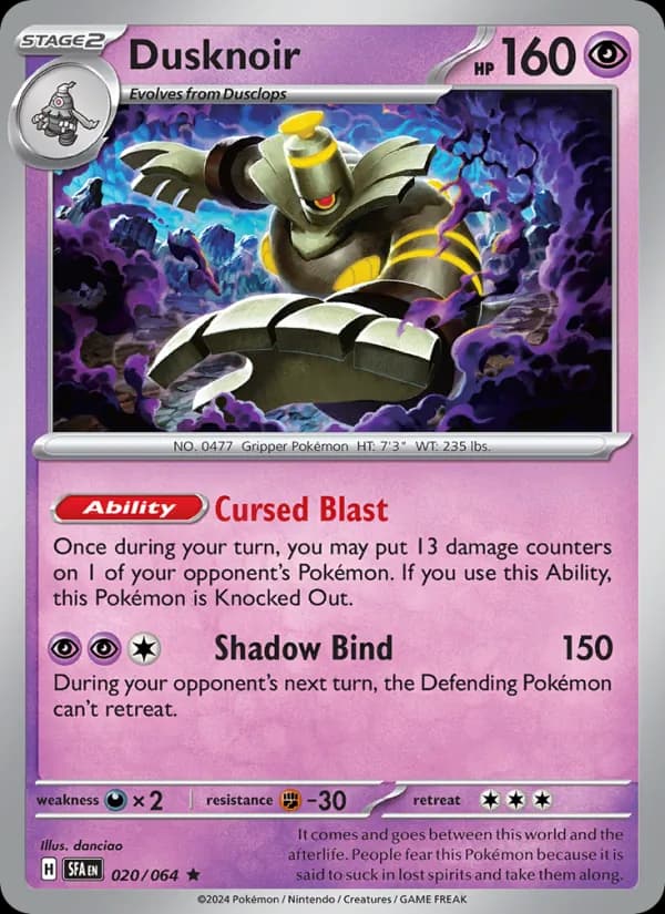 Dusknoir 020/64, Shrouded Fable