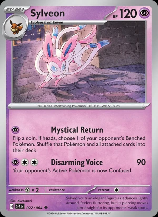 Sylveon 022/64, Shrouded Fable