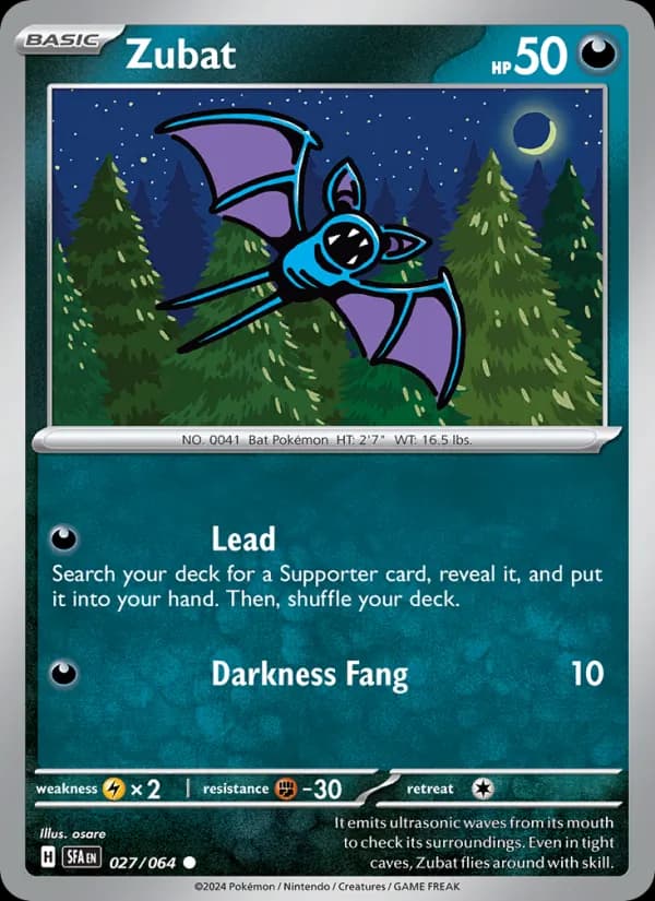 Zubat 027/64, Shrouded Fable