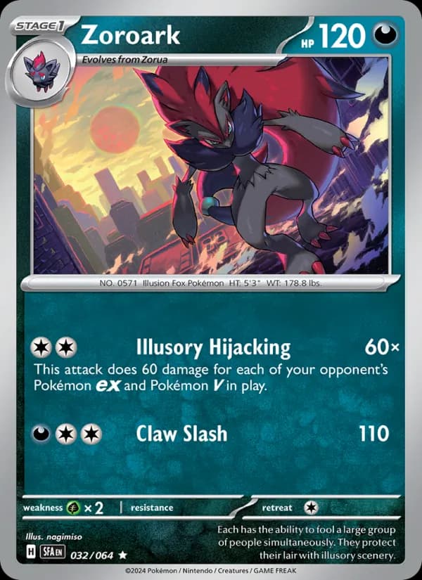 Zoroark 032/64, Shrouded Fable