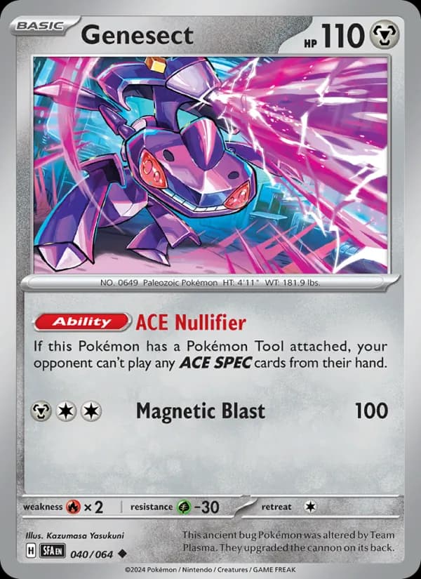 Genesect 040/64, Shrouded Fable