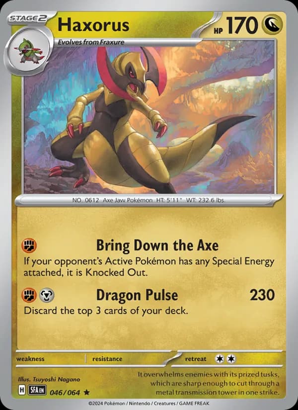 Haxorus 046/64, Shrouded Fable