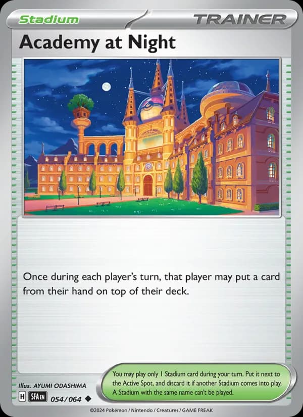 Academy at Night 054/64, Shrouded Fable