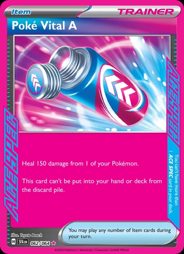 Poké Vital A 062/64, Shrouded Fable