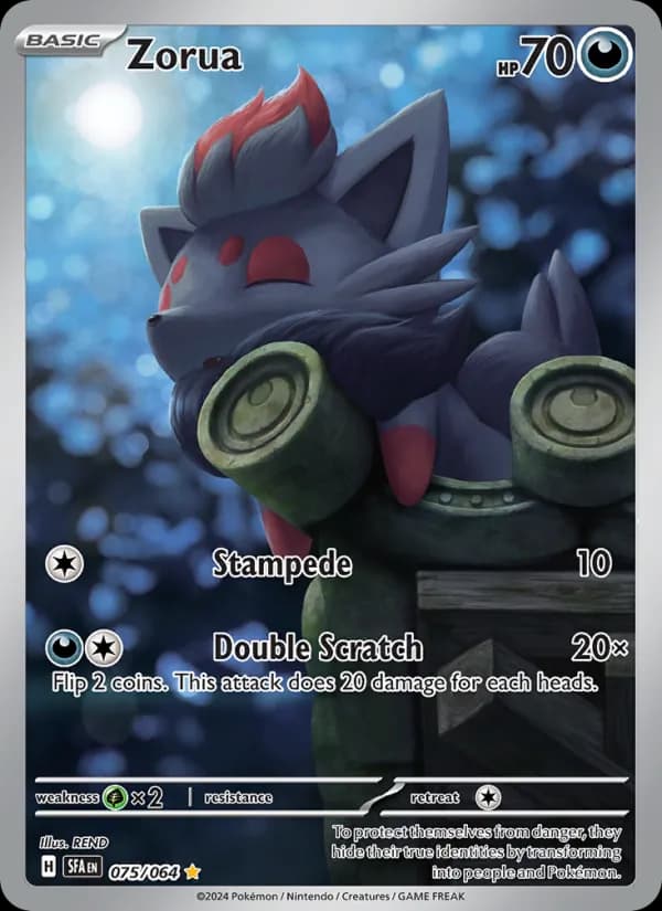 Zorua 075/64, Shrouded Fable
