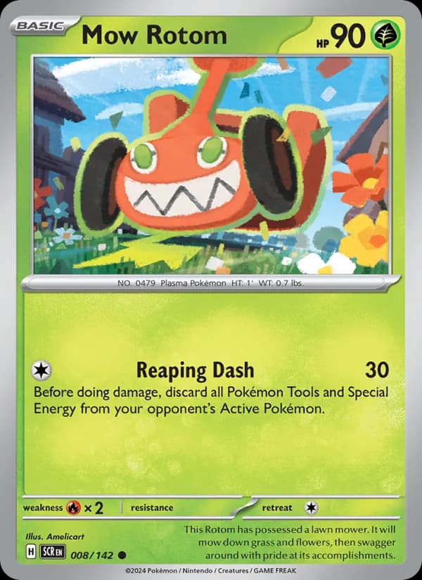 Mow Rotom 008/142, Stellar Crown