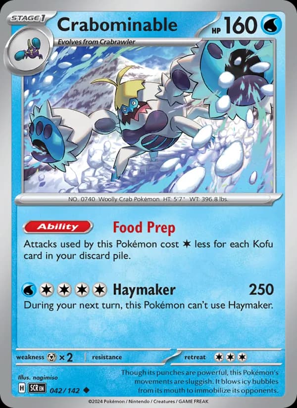 Crabominable 042/142, Stellar Crown
