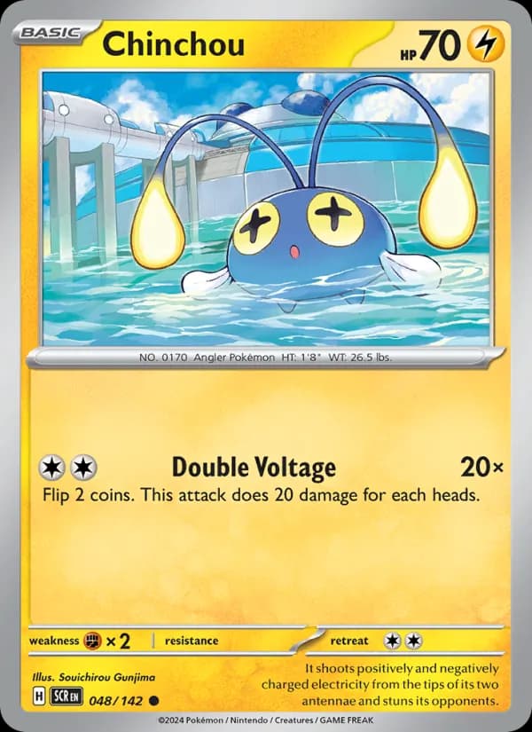 Chinchou 048/142, Stellar Crown