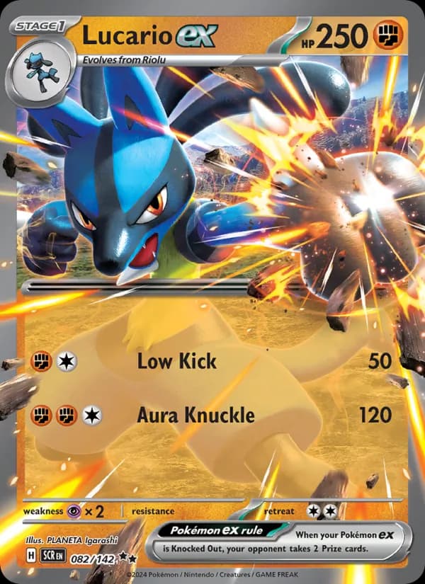Lucario ex 082/142, Stellar Crown