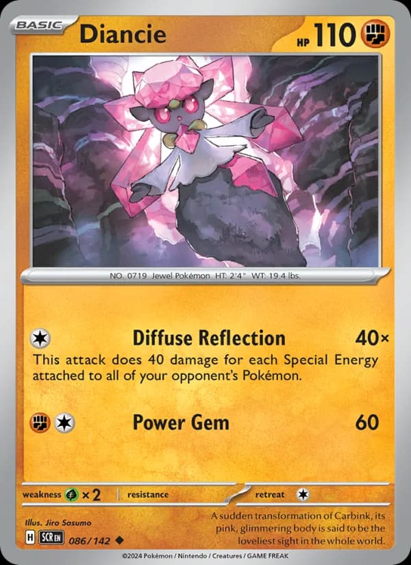 Diancie 086/142, Stellar Crown
