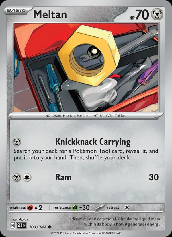Meltan 103/142, Stellar Crown