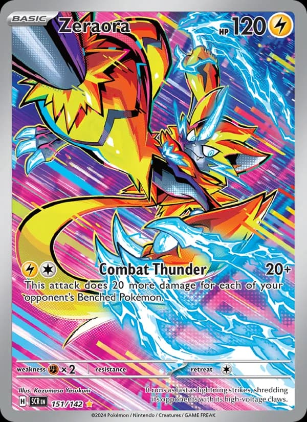Zeraora 151/142, Stellar Crown