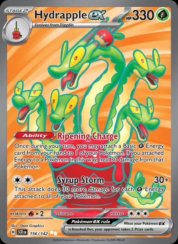 Hydrapple ex 156/142, Stellar Crown