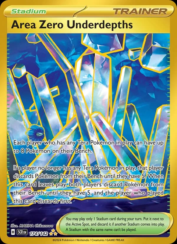 Area Zero Underdepths 174/142, Stellar Crown