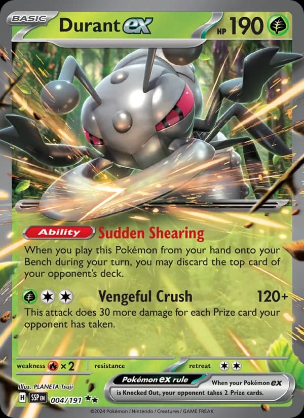 Durant ex 004/191, Surging Sparks