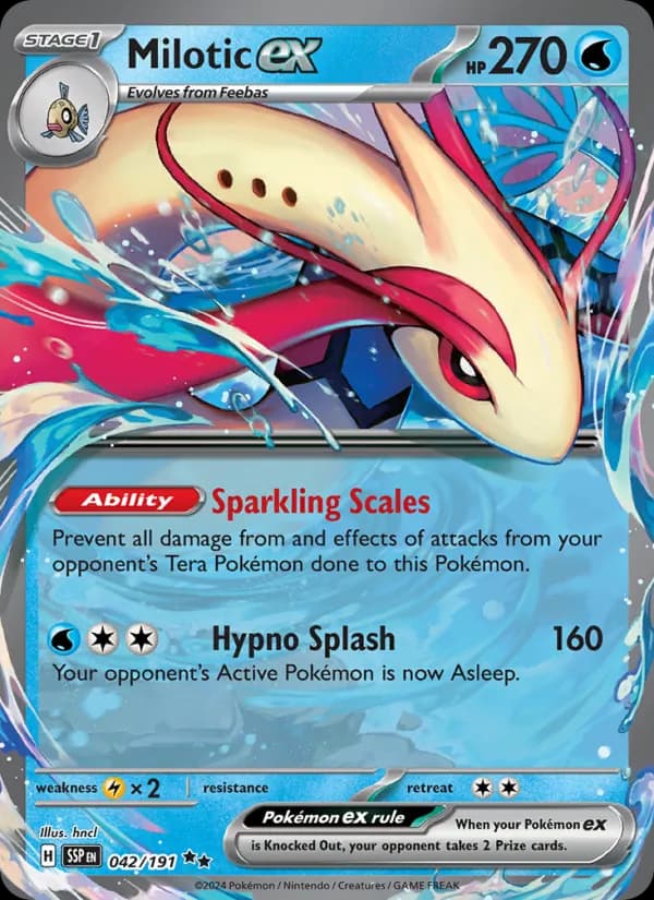 Milotic ex 042/191, Surging Sparks