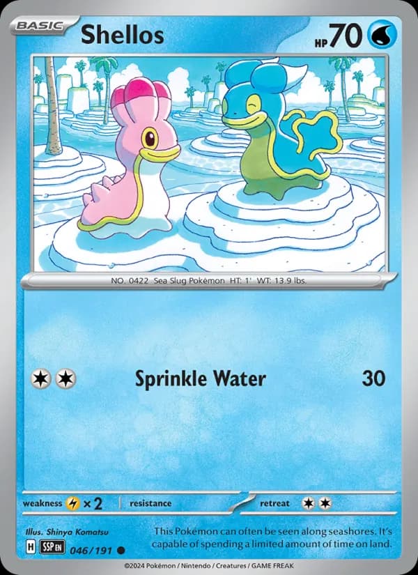 Shellos 046/191, Surging Sparks